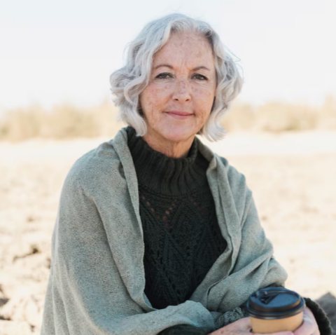 Mature woman representing users who want unlimited free chat